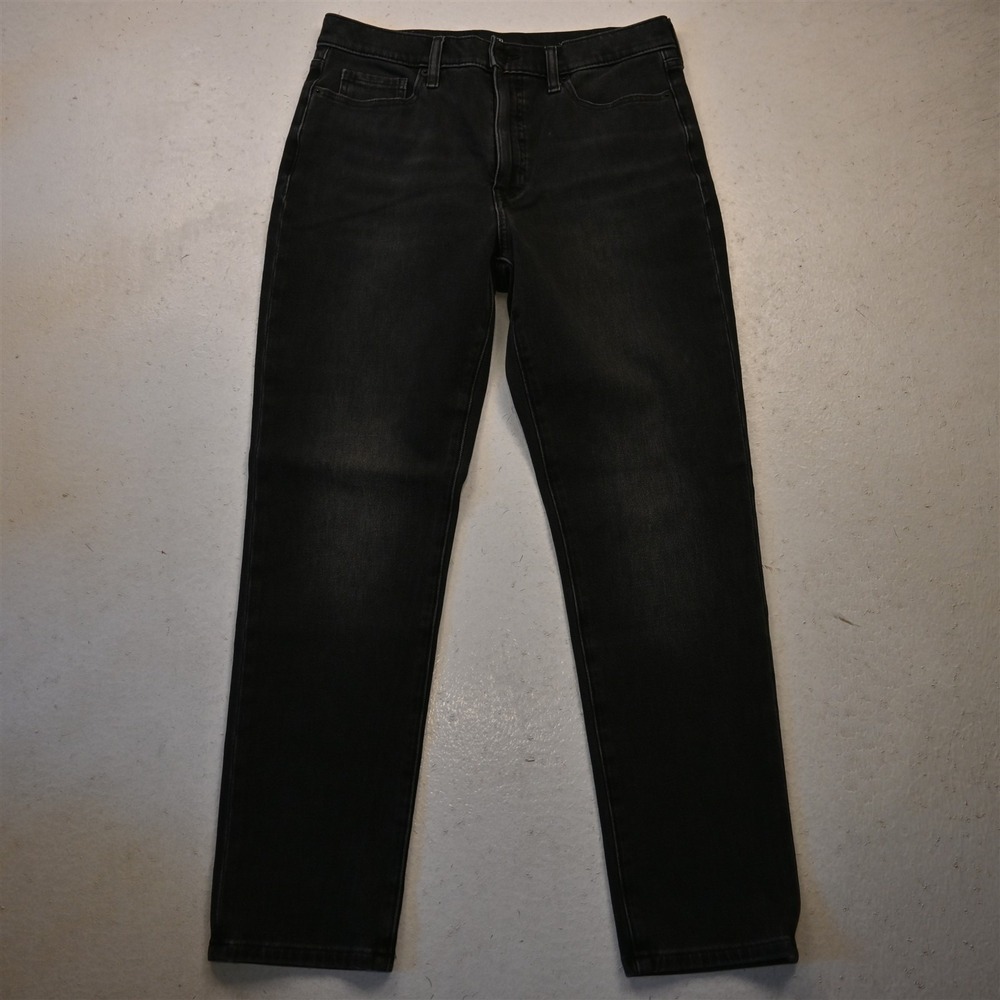 Banana Republic 30 The Slim High Rise 5 Pocket Gray Stretch Denim Womens Jeans